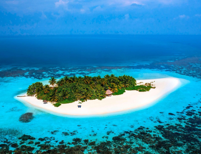 Gaathafushi Island from above. Photo Credit: My Maldives
