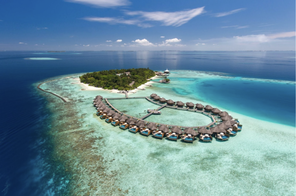 View of Baros Maldives. Photo Credit: traveldreamsmagazine.com via Google Images